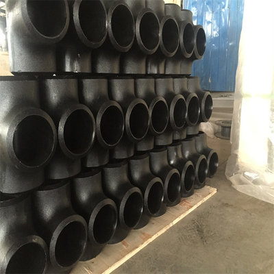 ANSI B16.9の炭素鋼のティー150LB 4 x 2インチのSch 40の減少のティー