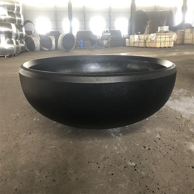 DIN28011 SCH 5S 3インチ鋼管の帽子SS316L継ぎ目が無いSS BSの鋼鉄Buttweldエンド キャップ