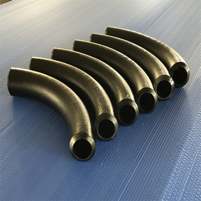 Sch 140の穏やかな鋼鉄90程度の肘の継ぎ目が無い短い半径45 ASTM A234 WPBの炭素鋼