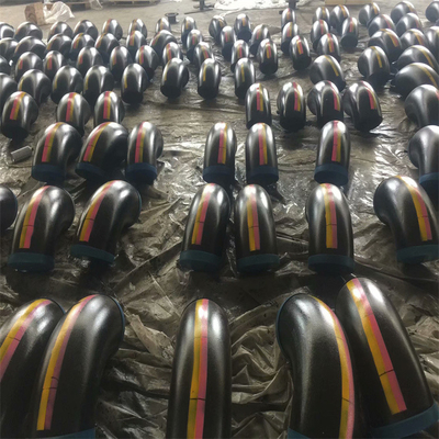 4インチの炭素鋼の造られた肘SCH 30 ASTM 30度のバット溶接鋼管の付属品