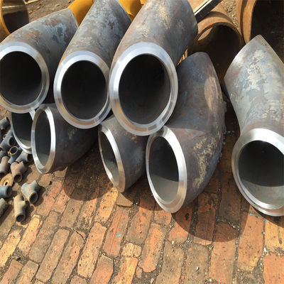 Sch 80は90度の炭素鋼の肘A234 WPB MSS継ぎ目が無い1-1/2」のための接続する