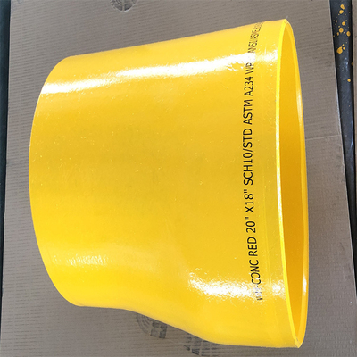 MSS Q235の炭素鋼の減力剤の継ぎ目が無い24のインチのバット溶接管の減力剤