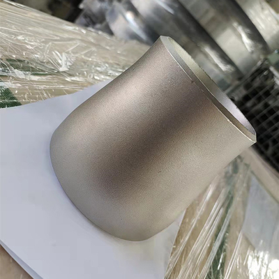 ASME B16.9のステンレス鋼の90度のくねりの肘45度長い半径