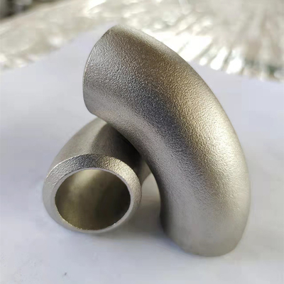 Sch 100のステンレス鋼90度の肘の溶接できる管付属品LR 48インチ