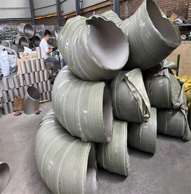 316L 180度の長い半径の肘専門90度の管付属品