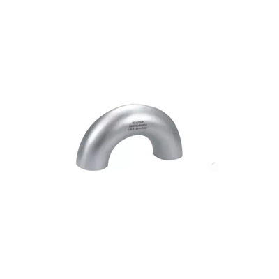 ASME B16.9の継ぎ目が無い接合された溶接の炭素鋼の肘の管付属品180の程度2D-5Dの不足分/長い半径