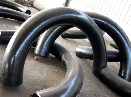 STD第2は180程度の鋼管の肘ASTMのバット溶接DN15炭素鋼の管付属品を造った